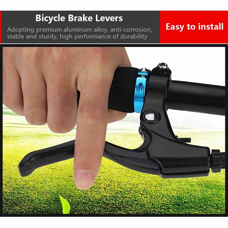 Universal Brake Levers, Ultralight Aluminum Alloy Bike Brake Set, Diameter Brake Lever
