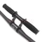 Durable Black Bicycle Handlebar with Ergonomic Design, Removable Armrest Bracket for Kids
