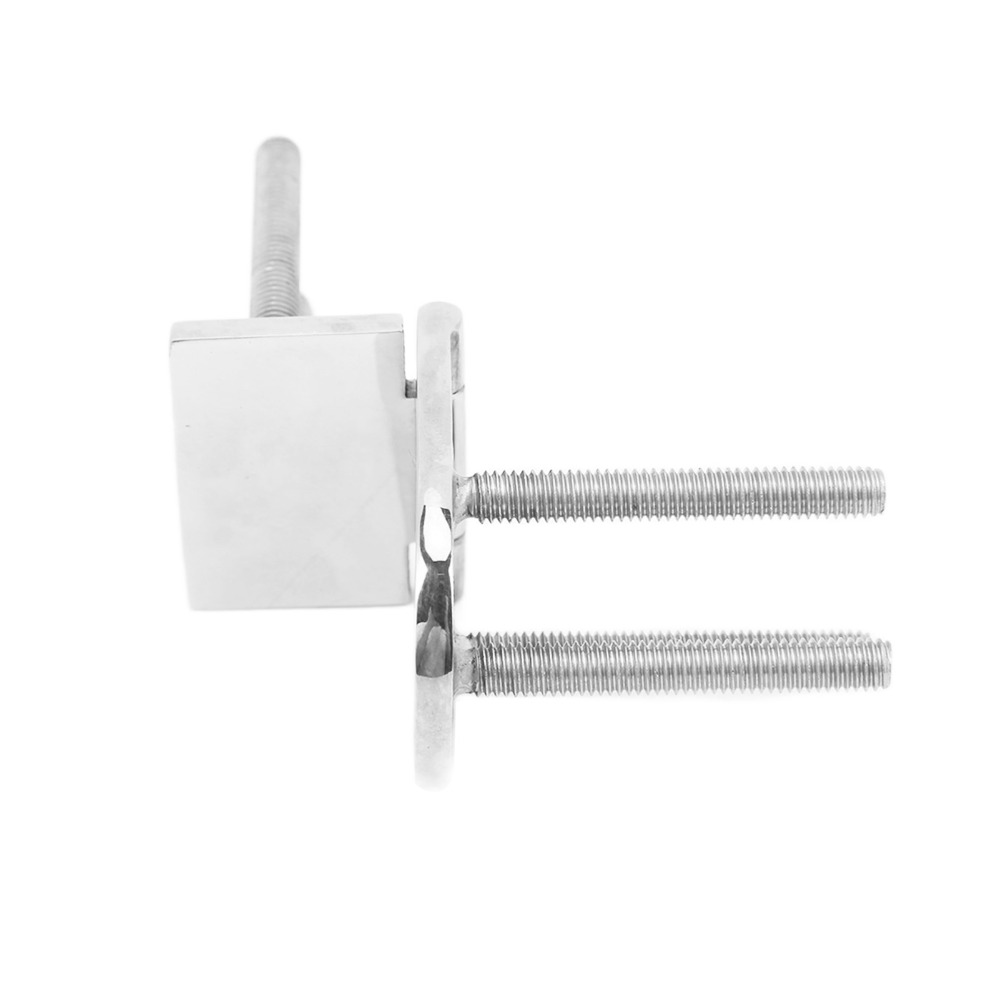 Stainless Steel Polished Yacht Hinge, Marine Grade Silver Boat Door Hinge, Concealed Fastener Ship Hinge for Marine Door