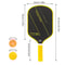 Professional Pickleball Rackets, Lightweight Non-Slip Pickle Ball Paddle, Frosted Surface Pickleball Paddles