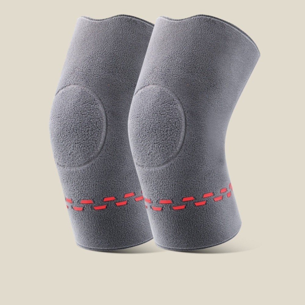 Thickened Warm Knee Protector, New Windproof Knee Warmers Cold Proof Double Side Knee Pads for Autumn Winter