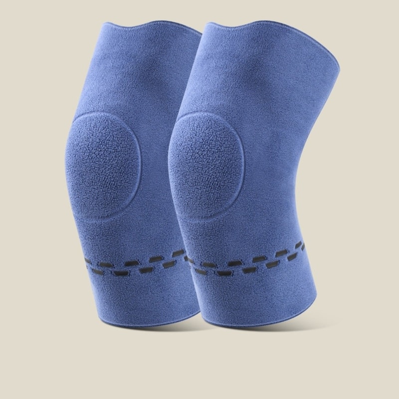 Thickened Warm Knee Protector, New Windproof Knee Warmers Cold Proof Double Side Knee Pads for Autumn Winter