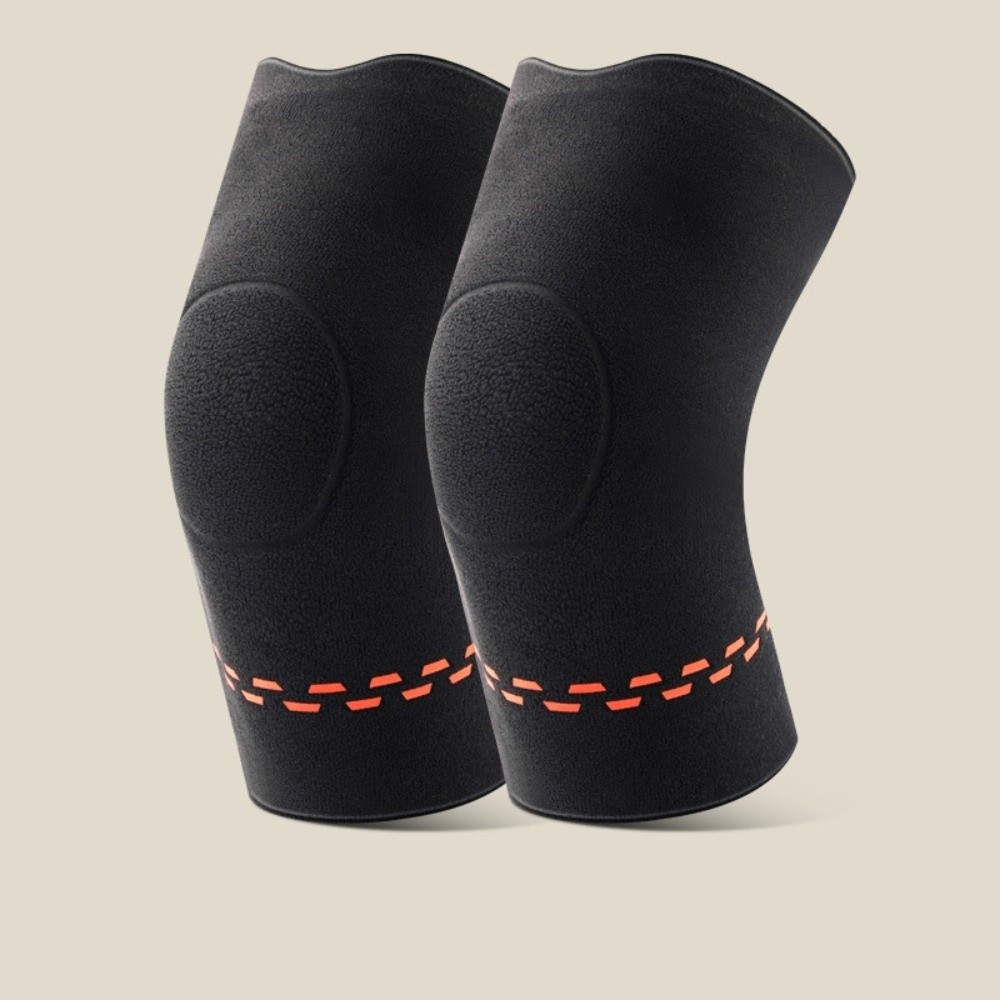 Thickened Warm Knee Protector, New Windproof Knee Warmers Cold Proof Double Side Knee Pads for Autumn Winter