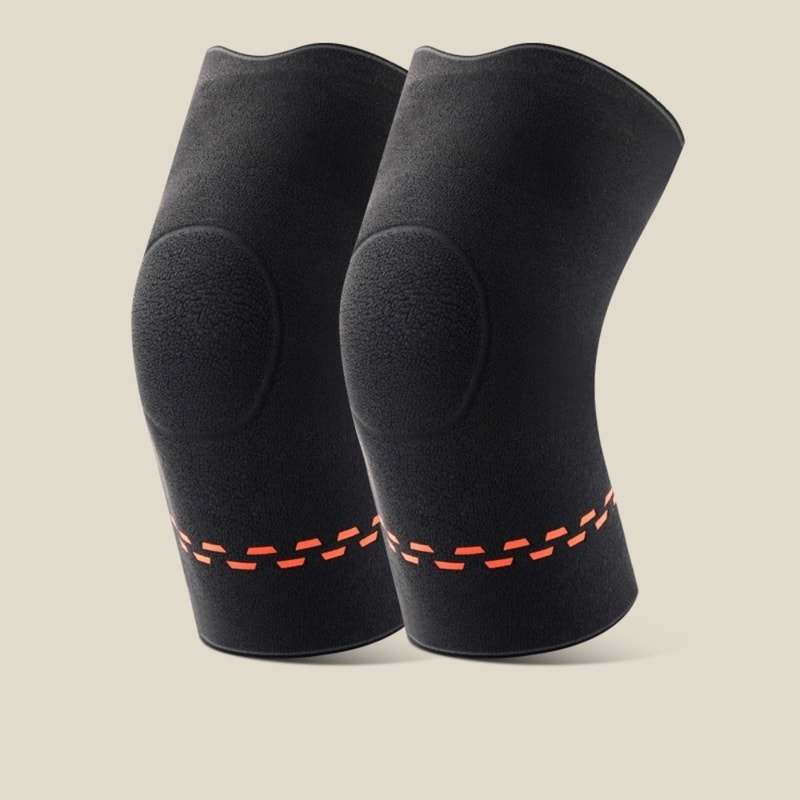 Thickened Warm Knee Protector, New Windproof Knee Warmers Cold Proof Double Side Knee Pads for Autumn Winter