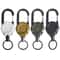 Steel Wire Rope Buckle, New Heavy Duty Pull Reel Carabiner, Retractable Elastic Pull Rope for Outdoor Tools