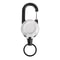 Steel Wire Rope Buckle, New Heavy Duty Pull Reel Carabiner, Retractable Elastic Pull Rope for Outdoor Tools