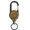 Steel Wire Rope Buckle, New Heavy Duty Pull Reel Carabiner, Retractable Elastic Pull Rope for Outdoor Tools