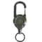 Steel Wire Rope Buckle, New Heavy Duty Pull Reel Carabiner, Retractable Elastic Pull Rope for Outdoor Tools