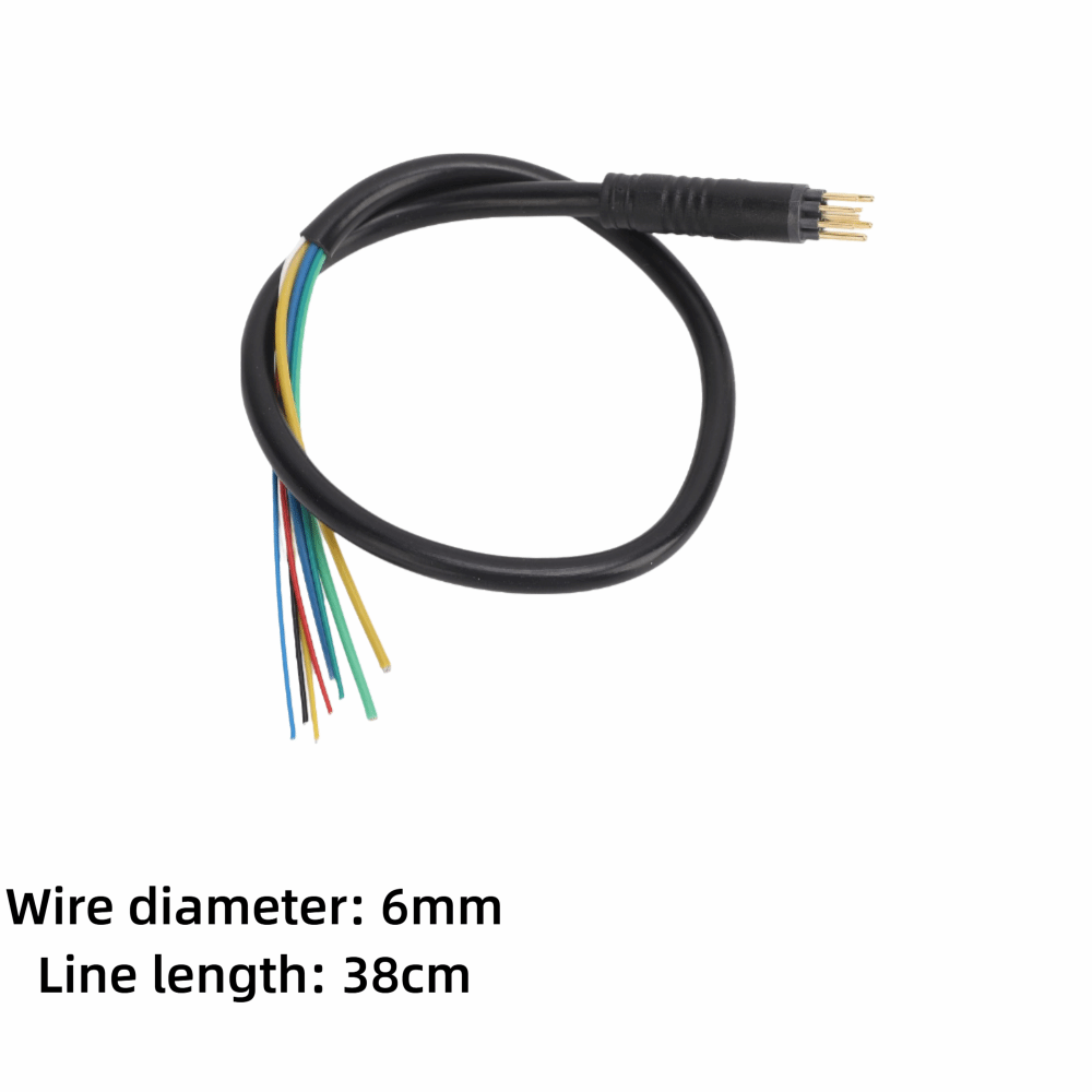 High Sensitivity Electric Scooter Motor Cable, Copper Core Waterproof Wire