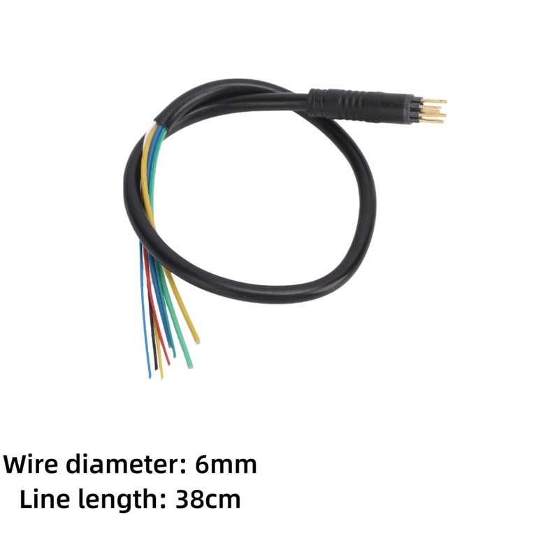 High Sensitivity Electric Scooter Motor Cable, Copper Core Waterproof Wire