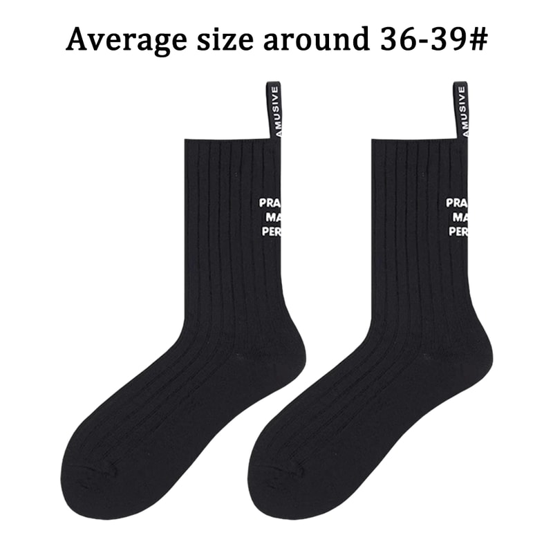 Versatile Sports Home Socks, Warm Soft Cotton Socks for All Seasons