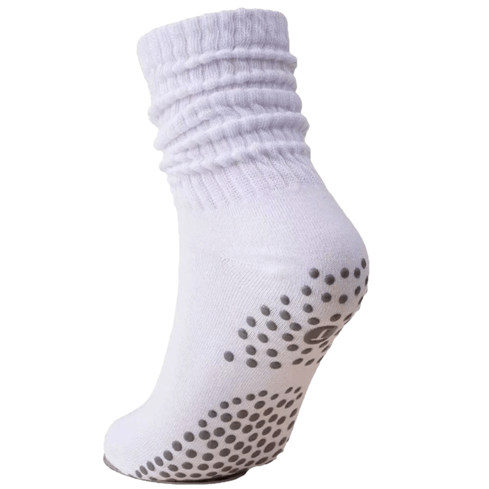 Breathable Pilates Socks for Women, Anti-Slip Silicone Long Tube Yoga Fitness Socks