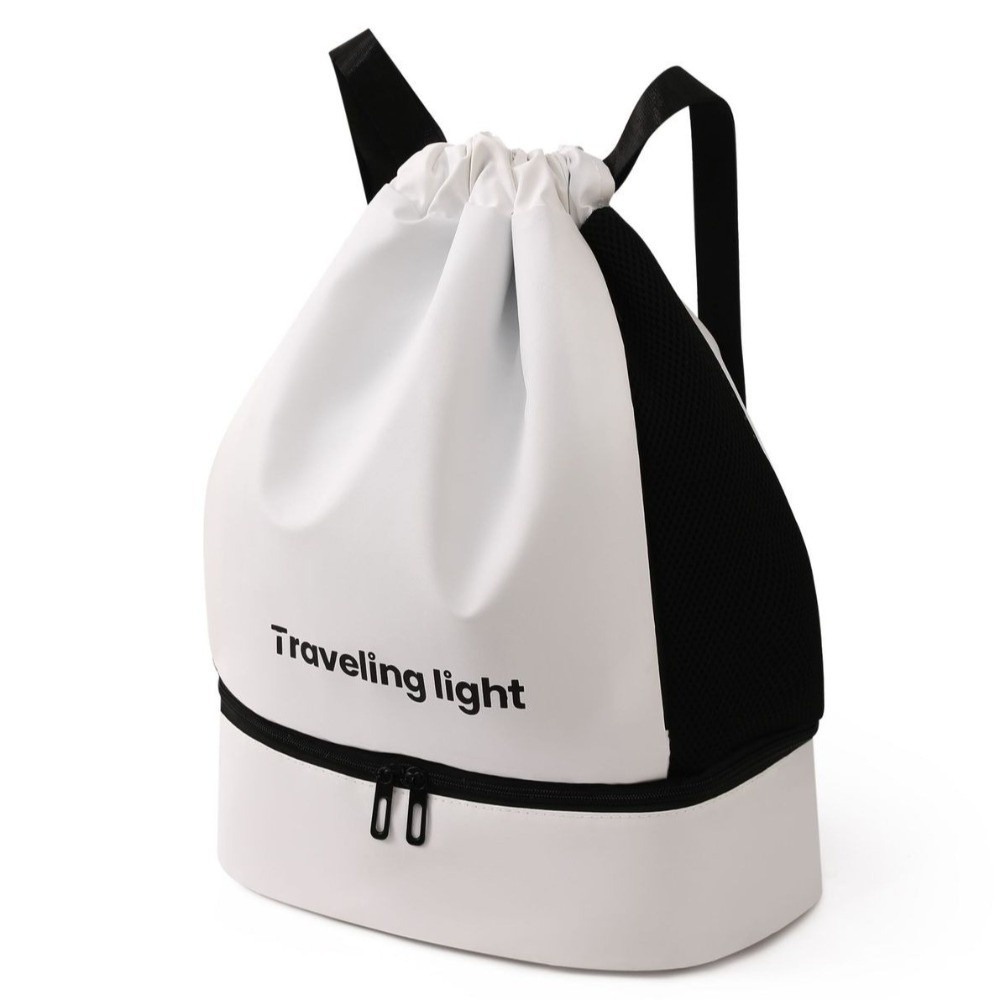 Waterproof Sports Backpack, Lightweight Fitness Bag with Dry Wet Separation, Large Capacity Travel Bag