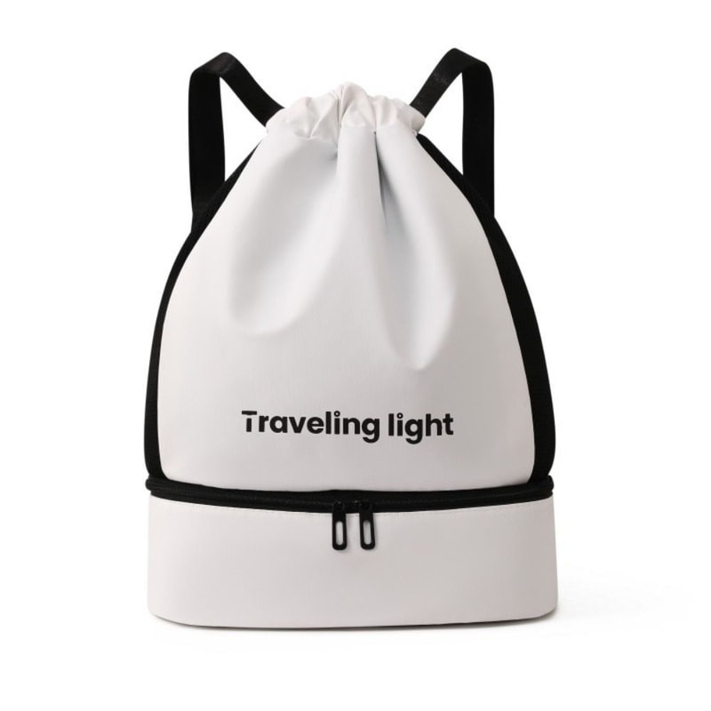 Waterproof Sports Backpack, Lightweight Fitness Bag with Dry Wet Separation, Large Capacity Travel Bag