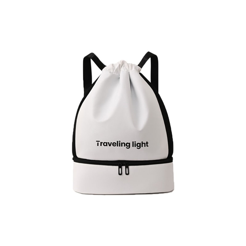 Waterproof Sports Backpack, Lightweight Fitness Bag with Dry Wet Separation, Large Capacity Travel Bag