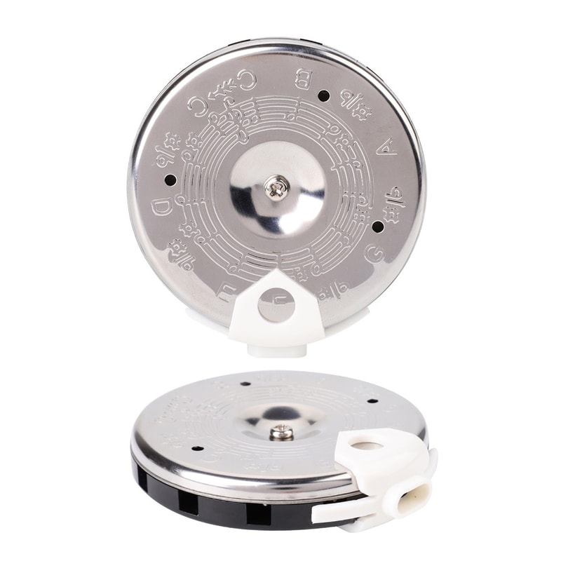 Chromatic Pitch Pipe Tuner, Sensitive Pitch Instrument with Storage Case