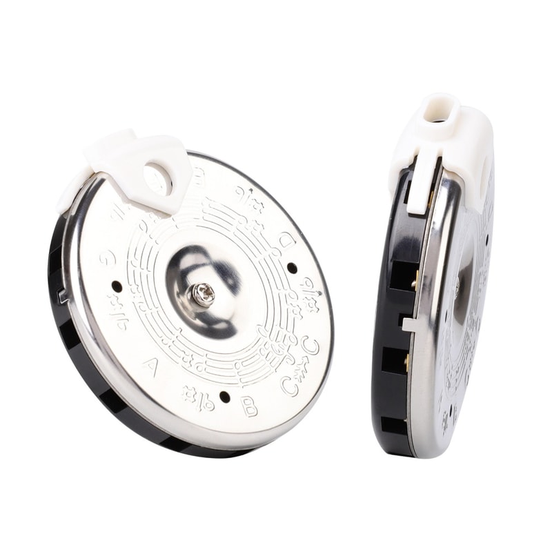 Chromatic Pitch Pipe Tuner, Sensitive Pitch Instrument with Storage Case