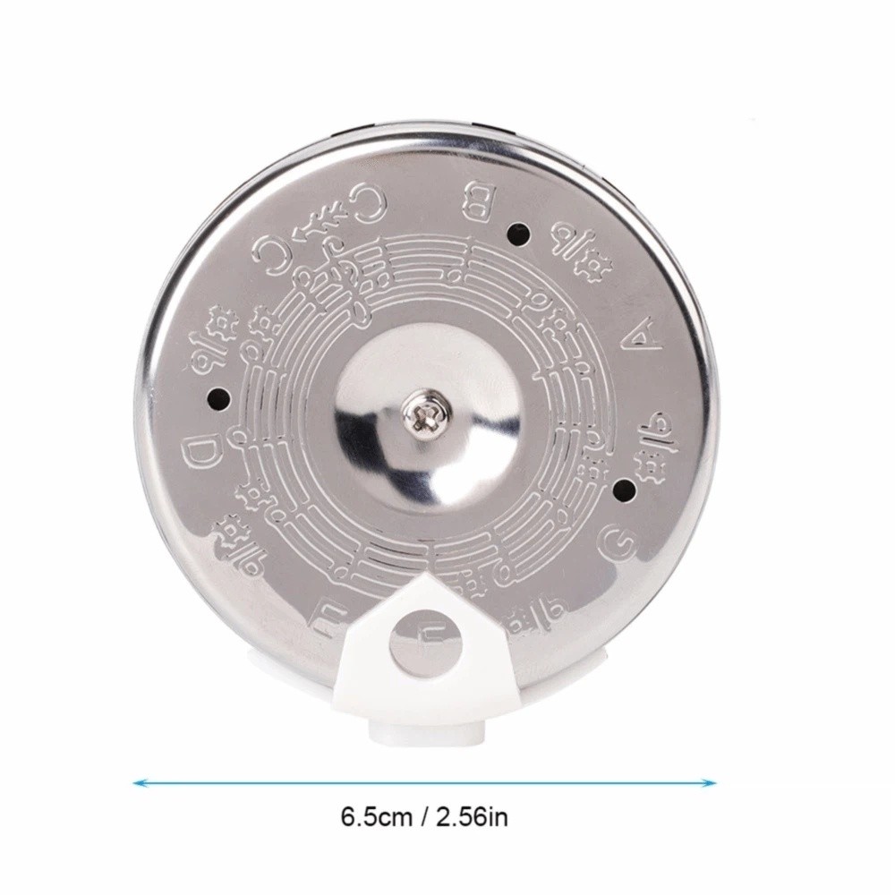 Chromatic Pitch Pipe Tuner, Sensitive Pitch Instrument with Storage Case