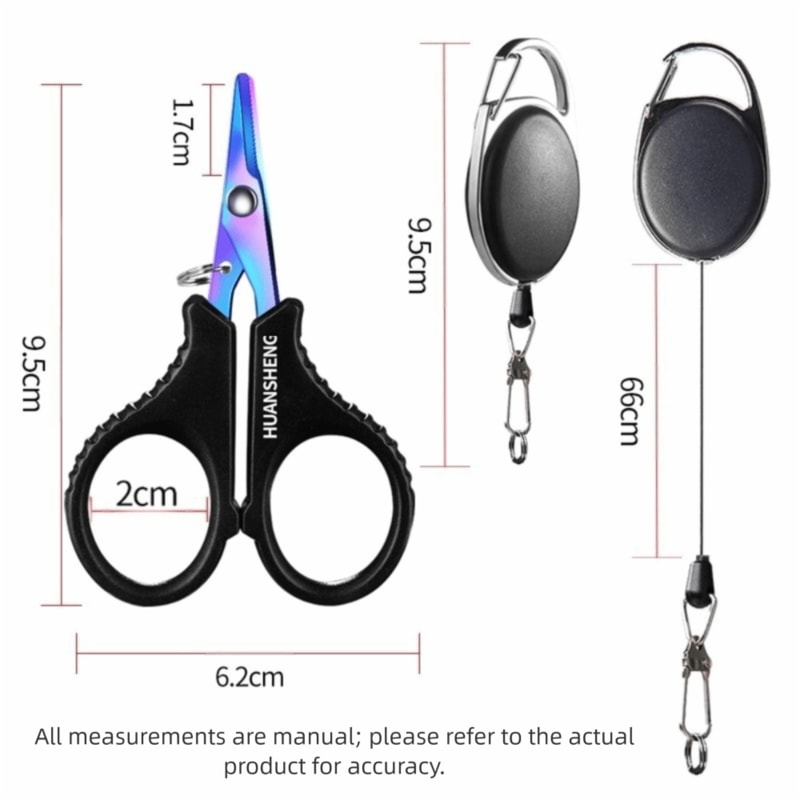 Durable Carp Fishing Accessories, A Set Tools Stainless Steel Fishing Scissor, Heavy-duty Line Cutter