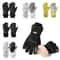 Touch Screen Winter Gloves, Warm Cotton Oxford Gloves for Outdoor Cycling Skiing