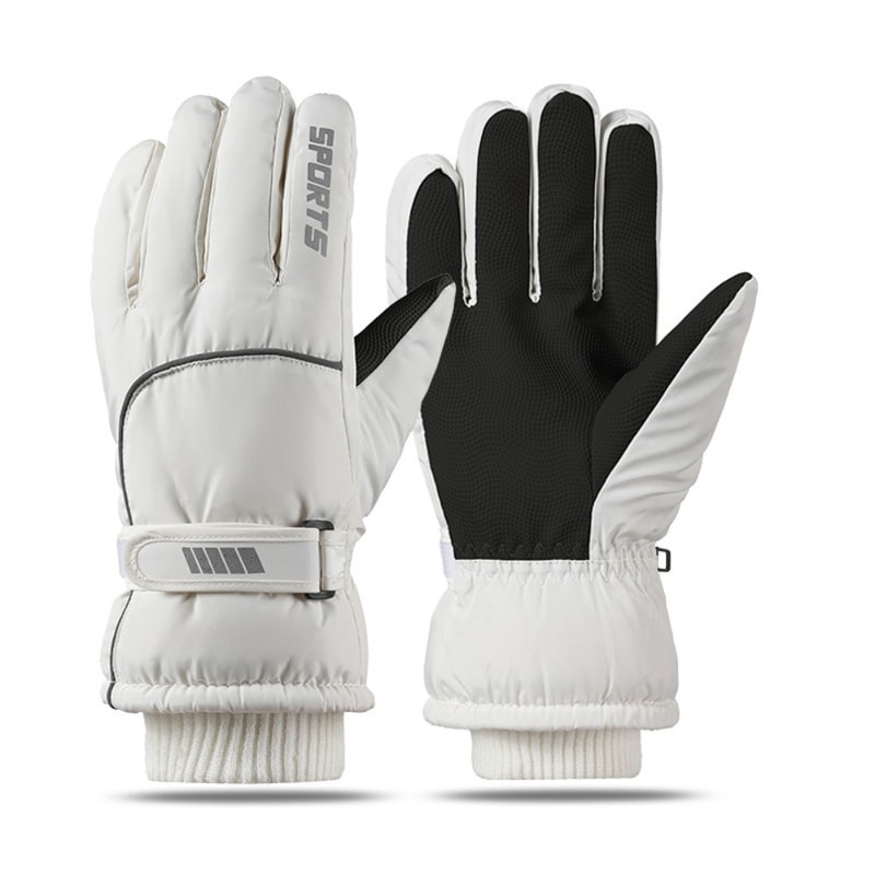 Touch Screen Winter Gloves, Warm Cotton Oxford Gloves for Outdoor Cycling Skiing