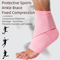 High Elastic Pain Relief Sport Ankle Brace with Adjustable Strap, Breathable Compression Socks for Sprain