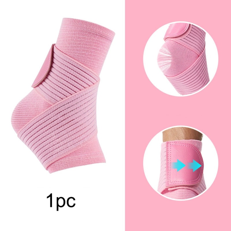 High Elastic Pain Relief Sport Ankle Brace with Adjustable Strap, Breathable Compression Socks for Sprain