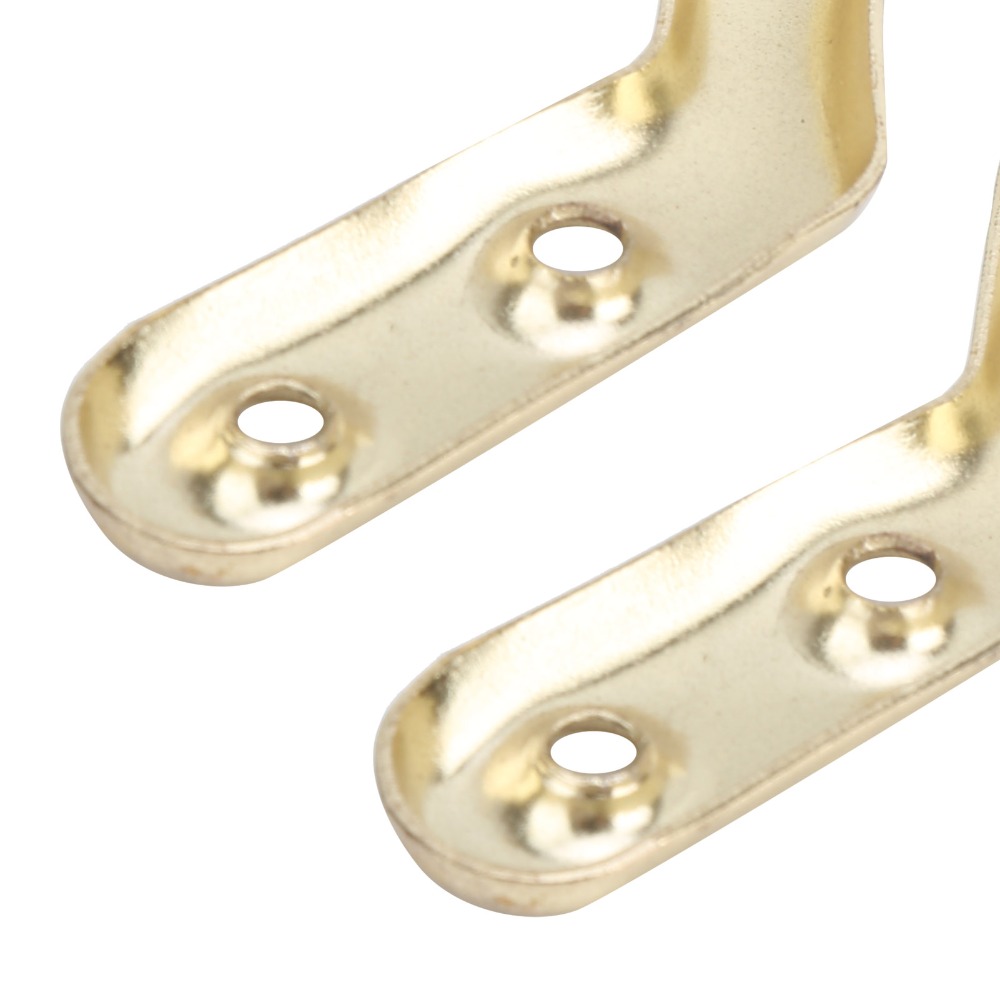 Pool Table Pocket Brackets Billiards Corner Iron Set with Net Bags