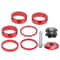 Bicycle Stem Cap Set, Aluminium Alloy Bike Headset Spacer, Handlebar Stem Spacers