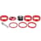 Bicycle Stem Cap Set, Aluminium Alloy Bike Headset Spacer, Handlebar Stem Spacers