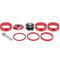Bicycle Stem Cap Set, Aluminium Alloy Bike Headset Spacer, Handlebar Stem Spacers