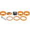 Bicycle Stem Cap Set, Aluminium Alloy Bike Headset Spacer, Handlebar Stem Spacers