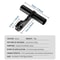 Multifunctional Black Handlebar Extension Bracket, Aluminum Alloy Bicycle Handlebar Extender for Frame