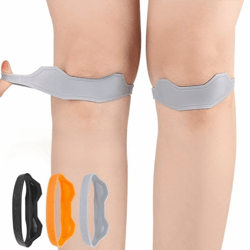supportive patella knee strap, fixed protection silicone tendon knee sports support