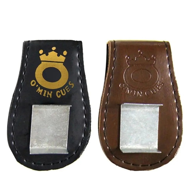 New Billiard Cue Holder Bag With Hook Portable Chalk Holder Pool Cue Supplies 1