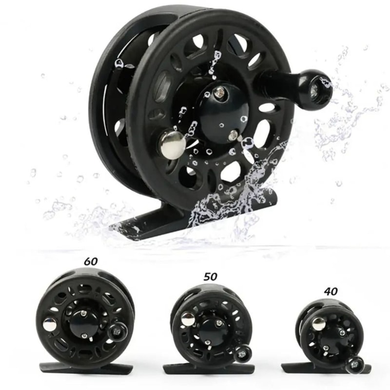 Light Plastic Body Fishing Reel, Fly Ice Sea Fish Wheel, Tackle Equipment for Fishing Gear