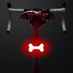 waterproof led bike light, heart shape design, usb rechargeable multi lighting modes bicycle taillight