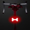 Waterproof LED Bike Light, Heart Shape Design, USB Rechargeable Multi Lighting Modes Bicycle Taillight