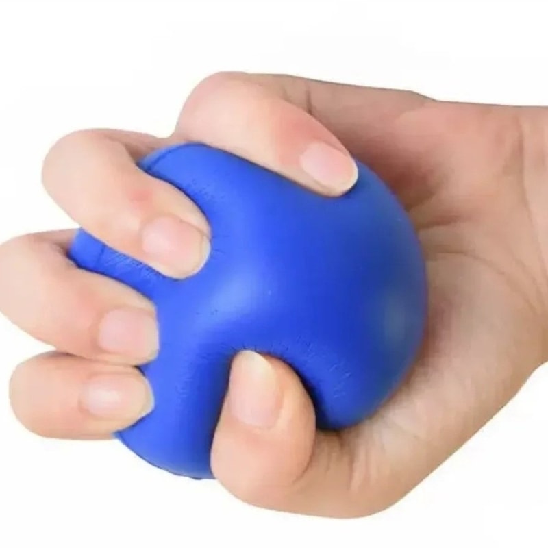 Massager Ball Finger Exerciser Rehabilitation Training Grip Ball For Stress Relief And Finger Stren 2