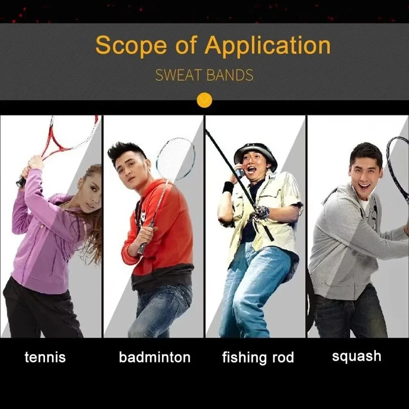 Badminton Racket Grips Over Grip Tape Soft Thicken Antislip Sweat Band Fishing Rod Overgrips Band T 4