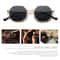 Square Sunglasses for Men/Women, UV Protection Fashion Shades, Polygon Metal Sunglasses