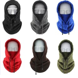 full face ski mask caps women, fashion polar fleece balaclava windproof winter hat winter warmer