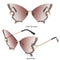 Bling Sunglasses For Women Rhinestone Butterfly Purple Diamond Shades 1