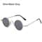 Colorful Hippie Sun Glasses, Protection Small Round Shades for Men & Women