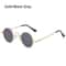 Colorful Hippie Sun Glasses, Protection Small Round Shades for Men & Women