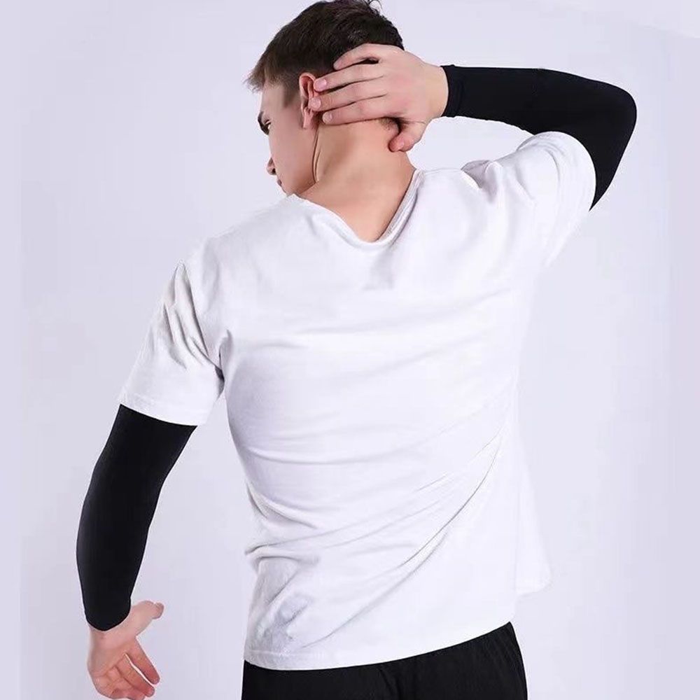 Outdoor Sport Arm Sleeves, Exposed Thumb Cooling Sleeve, Sun Protection for Running, Fishing, Cycling