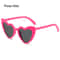 Vintage HeartShaped Sunglasses UV Protection Pink Fashion Cycling Goggles Irregular Street Shades 10