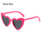 Vintage HeartShaped Sunglasses UV Protection Pink Fashion Cycling Goggles Irregular Street Shades 10