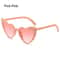 Vintage HeartShaped Sunglasses UV Protection Pink Fashion Cycling Goggles Irregular Street Shades 14
