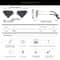 Rimless Sun Glasses for Women, Diamond Shaped Eyewear, Halloween Glasses, Triangle Prom Sunglasses, Cycling Shades